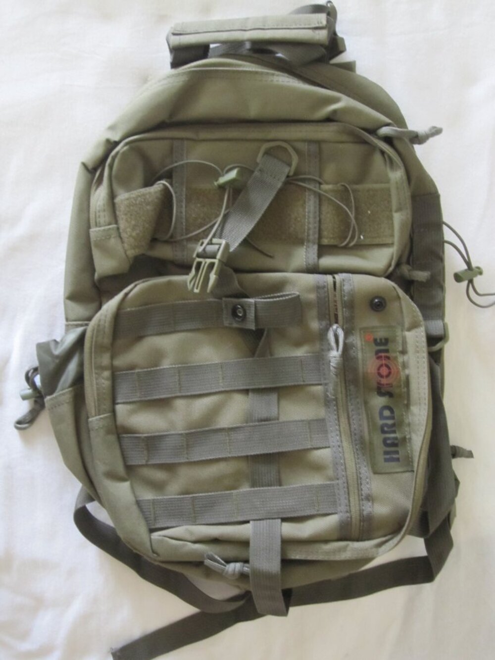 Hard Stone Explorer B7-OD Tactical Concealed Carry Survival Backpack - Green